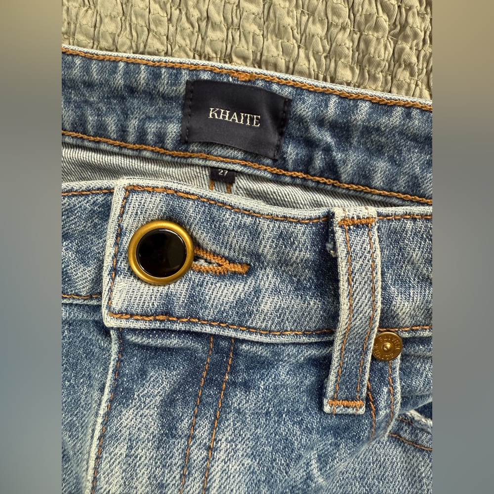 KHAITE Abigail Straight Jeans Denim - Picture 4 of 7